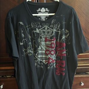 American Rag Black and Red Graphic Tee